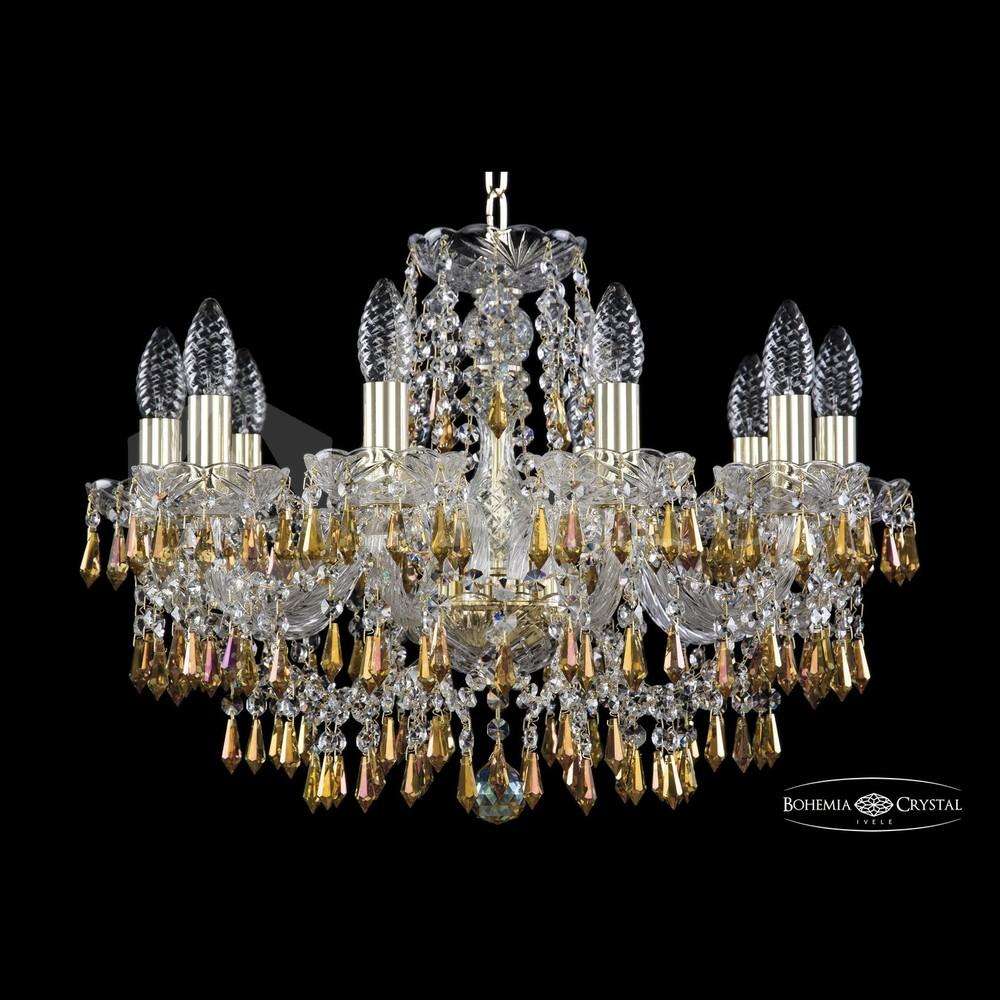 Люстра хрустальная 1403/10/195 G K777 Bohemia Ivele Crystal