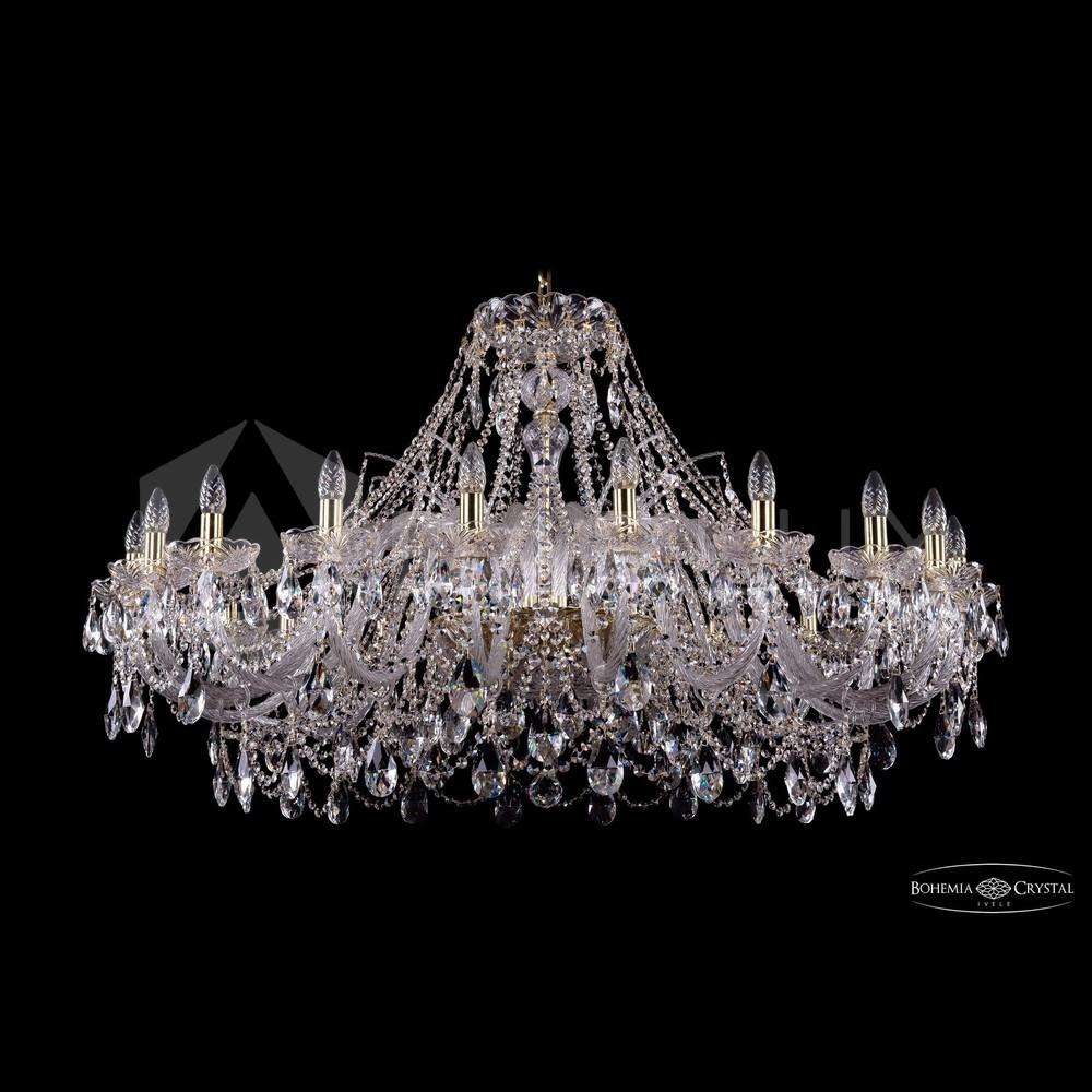 Люстра хрустальная 1411/20/460 G Bohemia Ivele Crystal