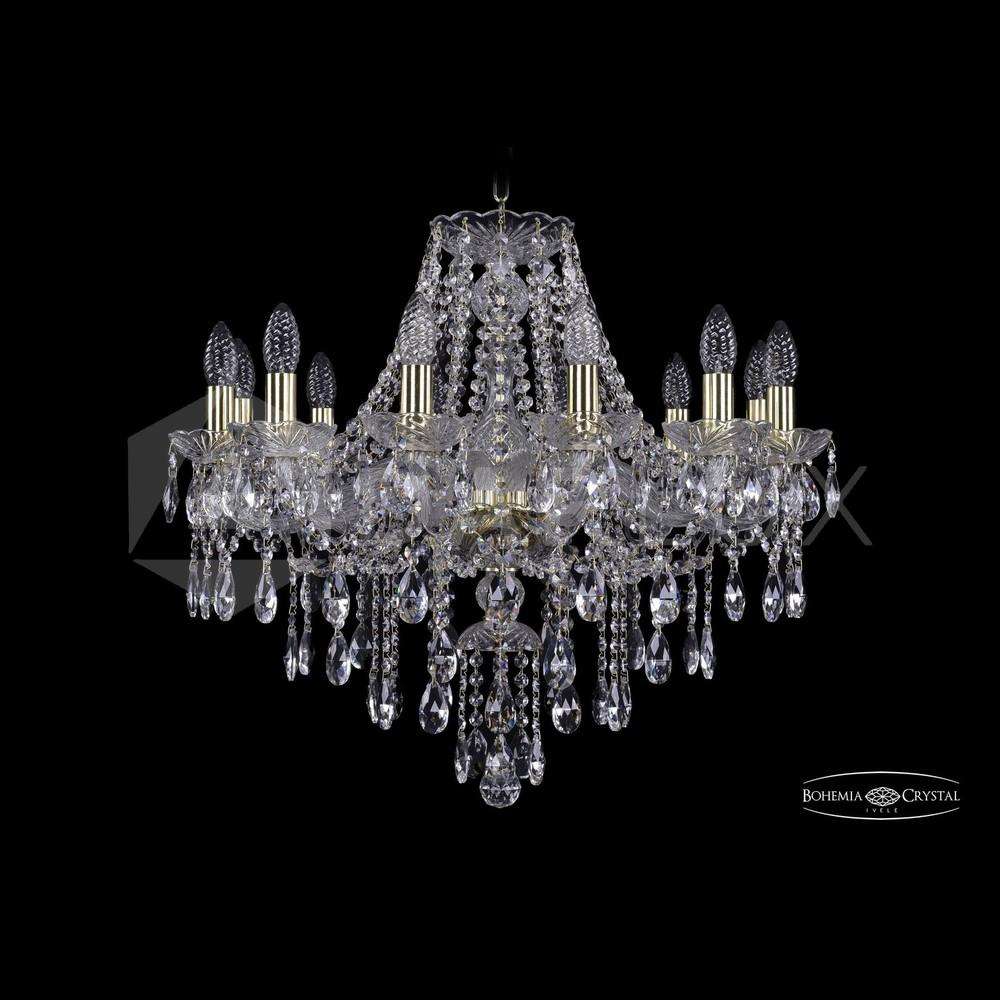 Люстра хрустальная 1415/12/220 G Bohemia Ivele Crystal