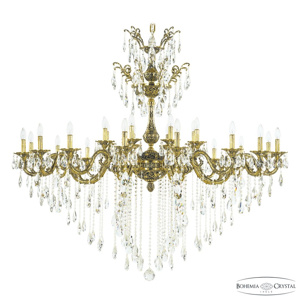 Люстра бронзовая 71105/24/590/XL B GB Bohemia Ivele Crystal