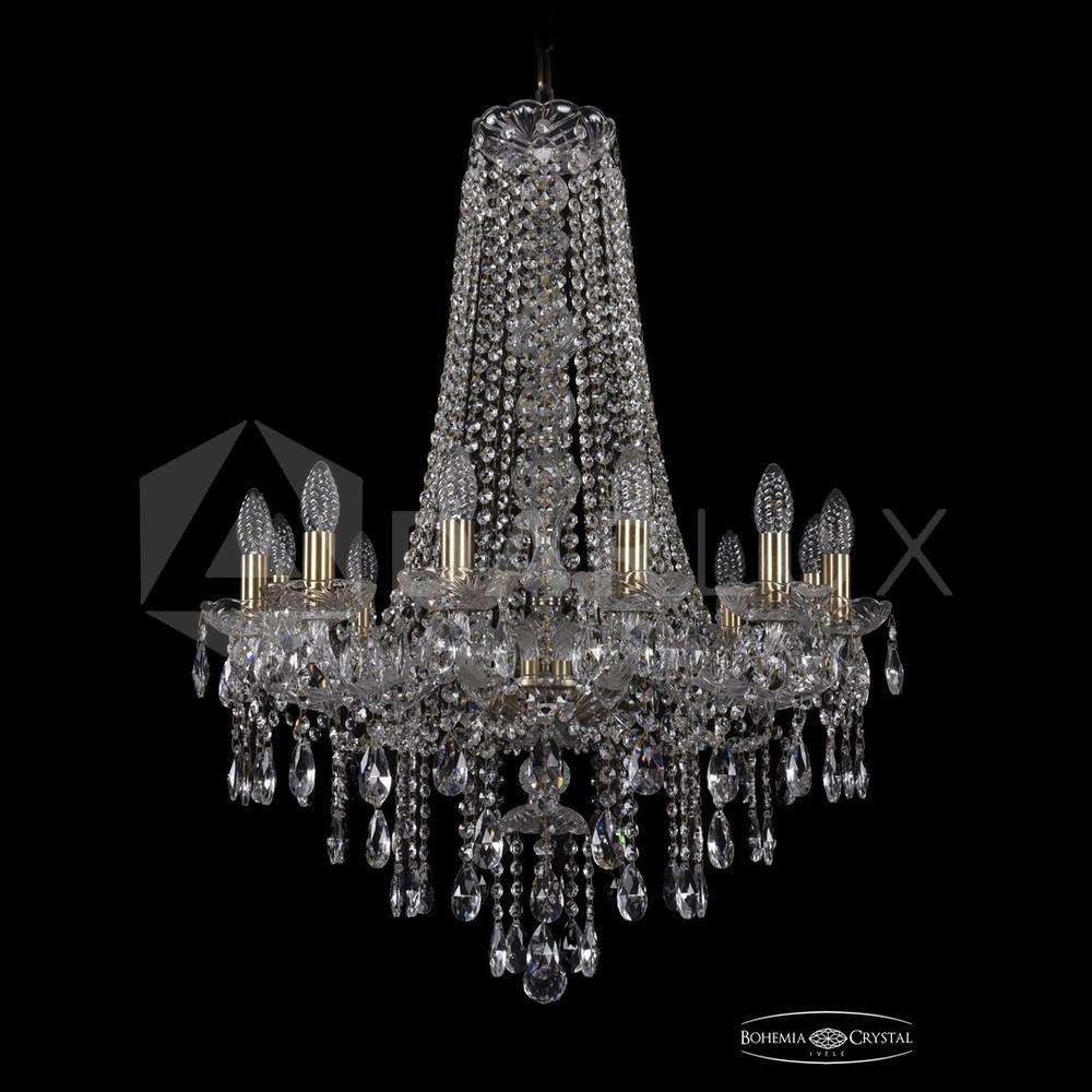 Люстра хрустальная 1415/12/220/h-86 Pa Bohemia Ivele Crystal