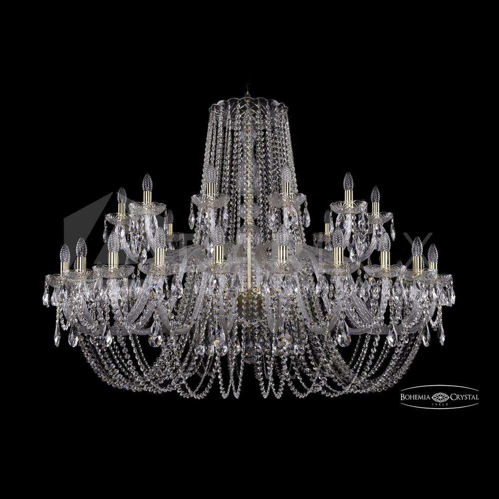 Люстра хрустальная 1402/24+12/530 G Bohemia Ivele Crystal