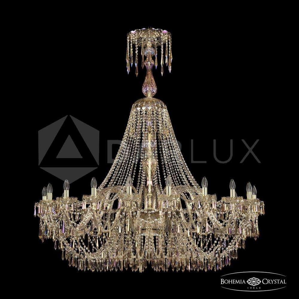 Люстра хрустальная 1403/20/530/XL-160 G M801 Bohemia Ivele Crystal