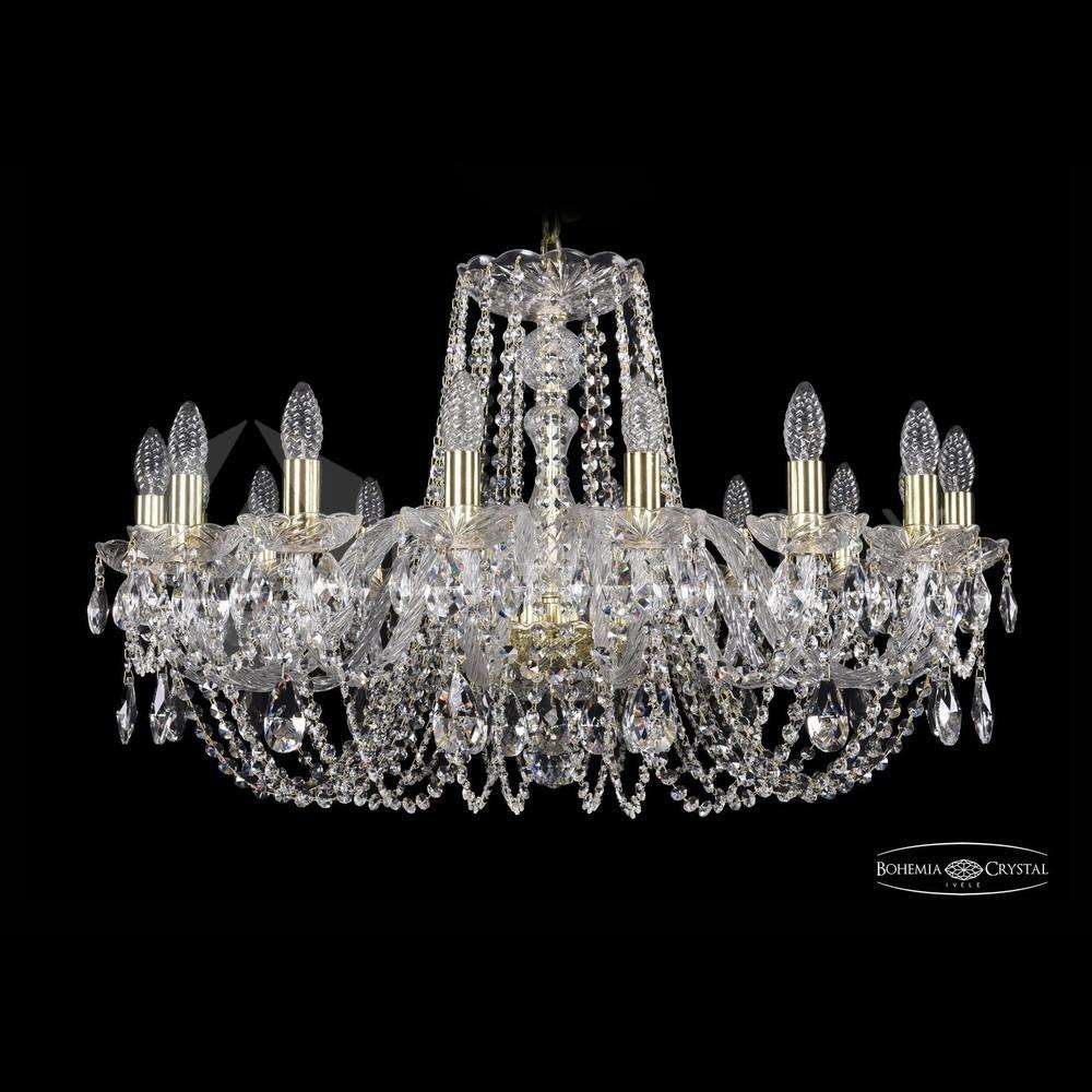Люстра хрустальная 1402/16/300 G Bohemia Ivele Crystal
