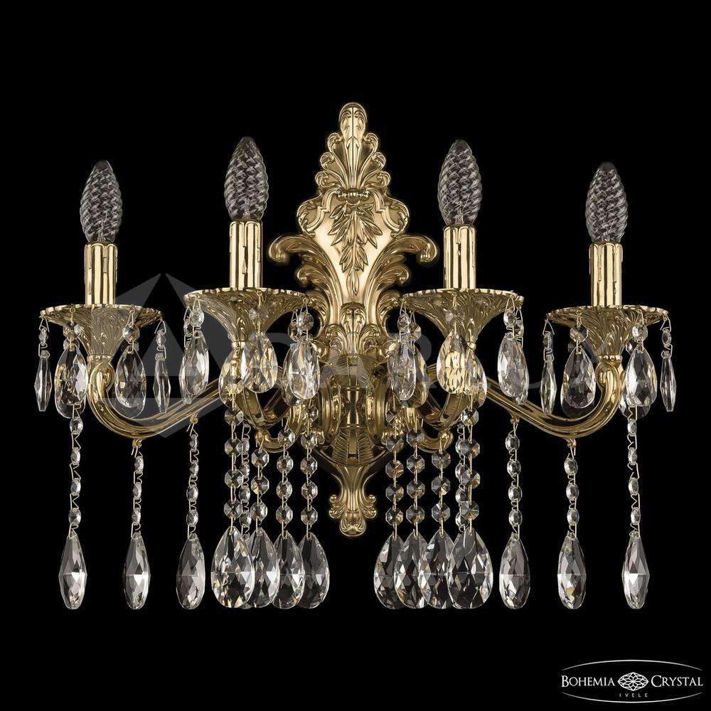 Бра бронзовые 7202B15/4/210 A G Bohemia Ivele Crystal