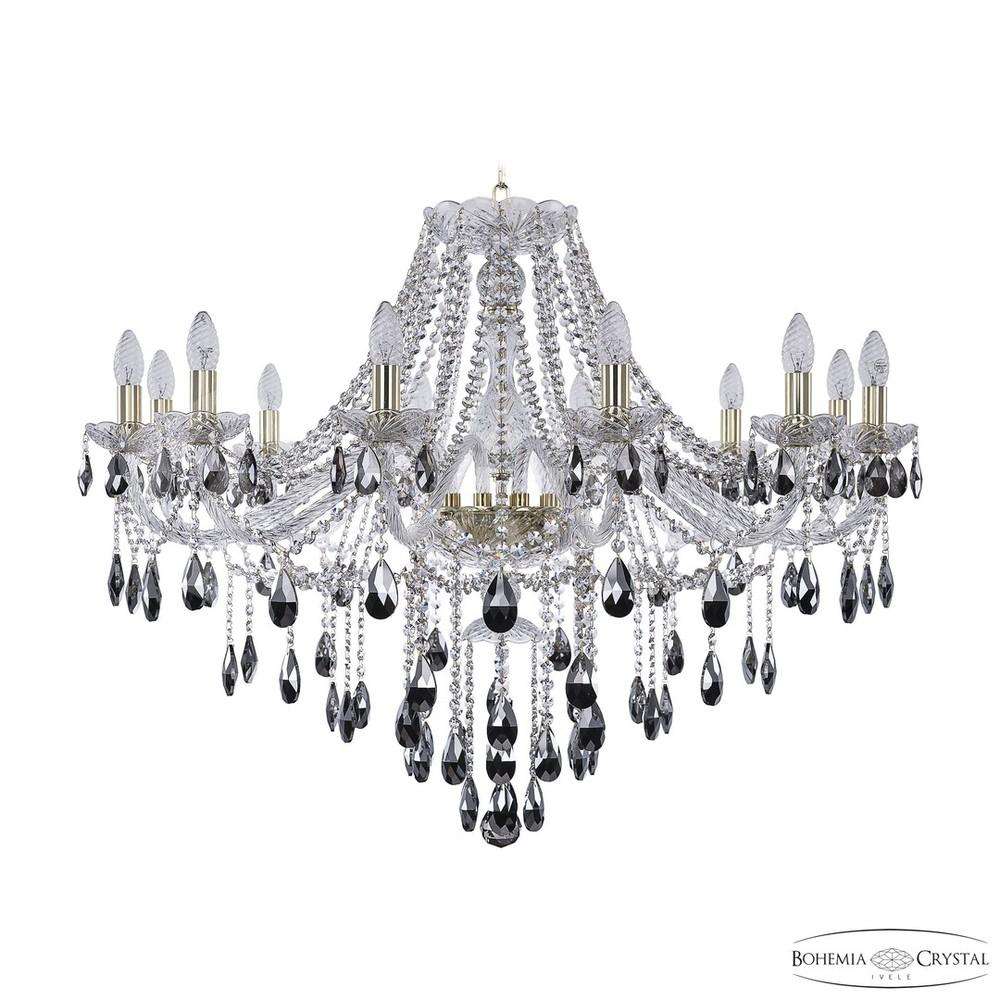 Люстра хрустальная 1415/12/360 G K781 Bohemia Ivele Crystal