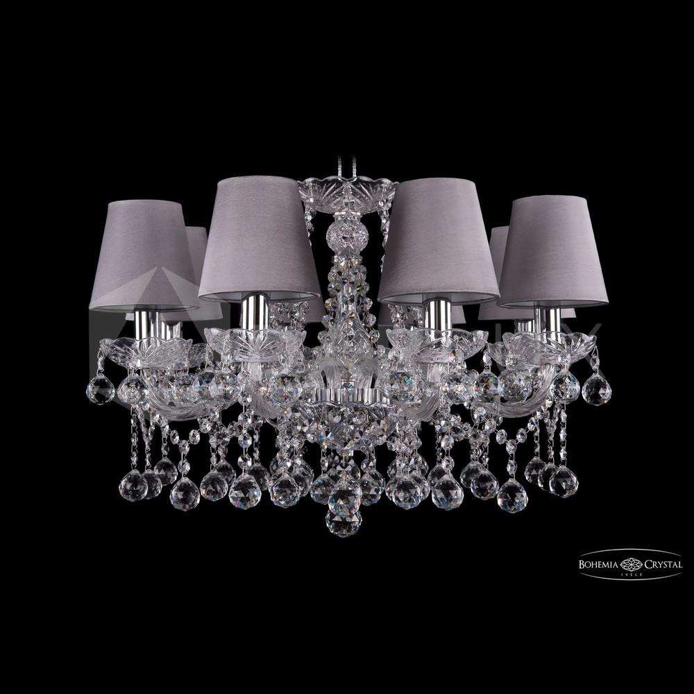 Люстра хрустальная 1413/8/200 Ni Balls SH24 Bohemia Ivele Crystal