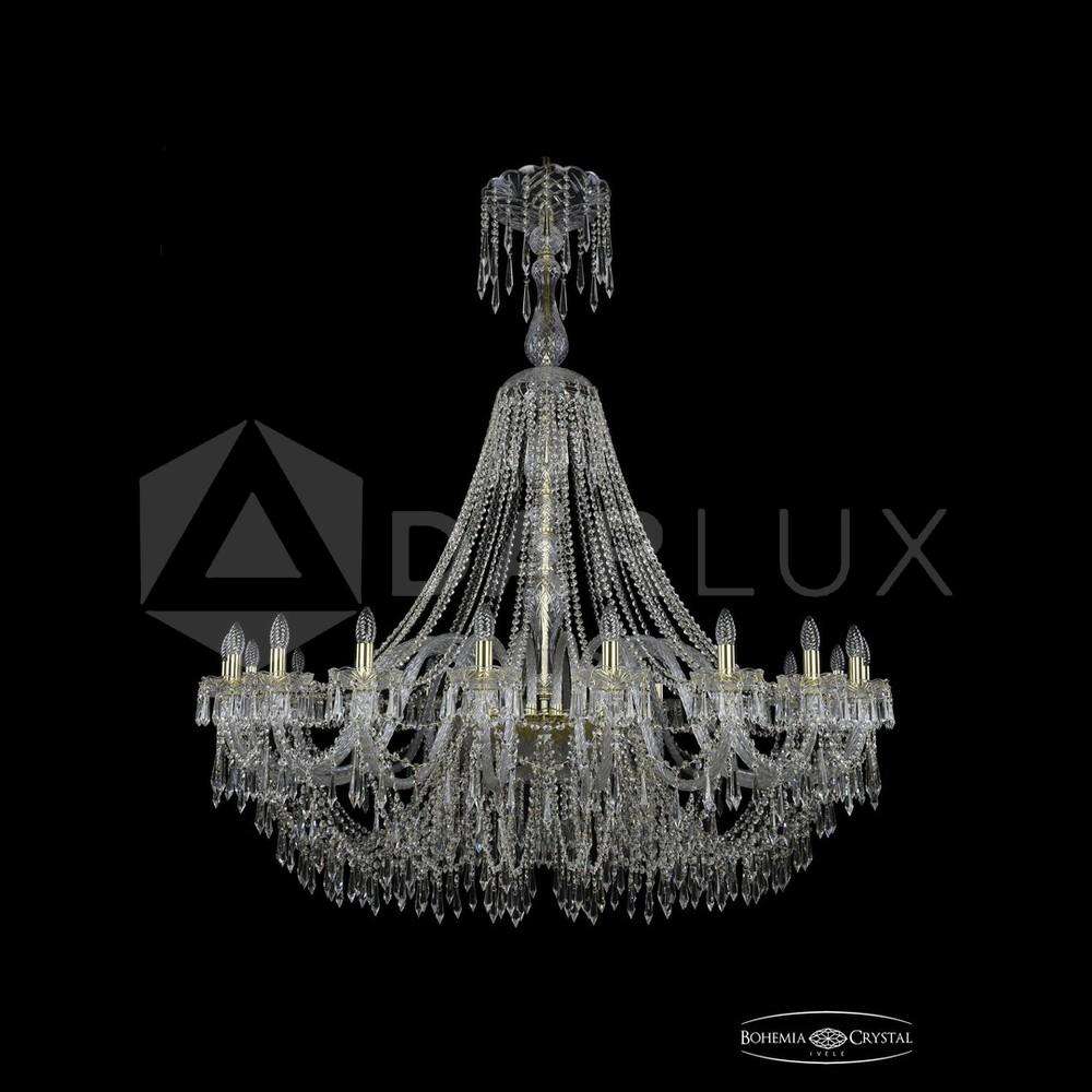Люстра хрустальная 1403/20/530/XL-160 G Bohemia Ivele Crystal