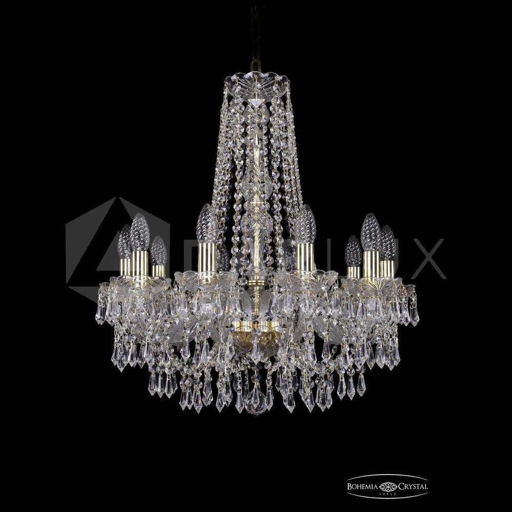 Люстра хрустальная 1403/10/195/h-60 G Bohemia Ivele Crystal