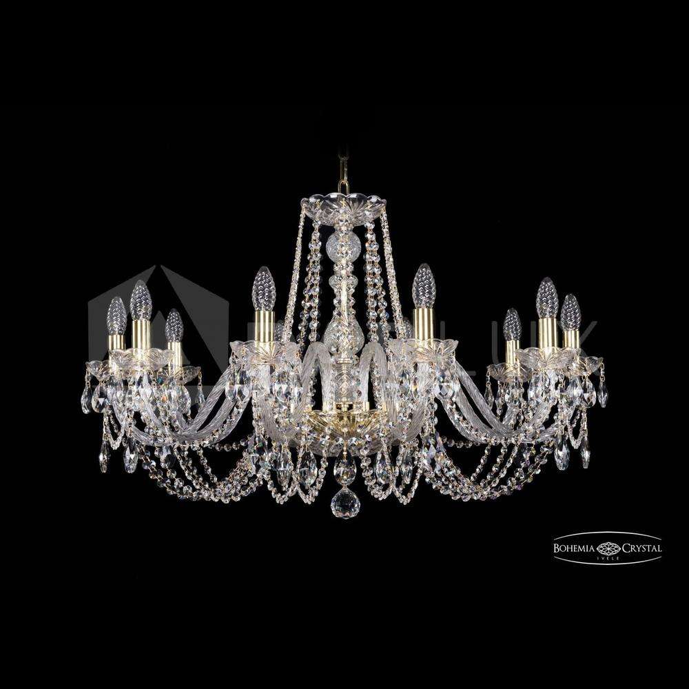 Люстра хрустальная 1402/10/300v G Bohemia Ivele Crystal