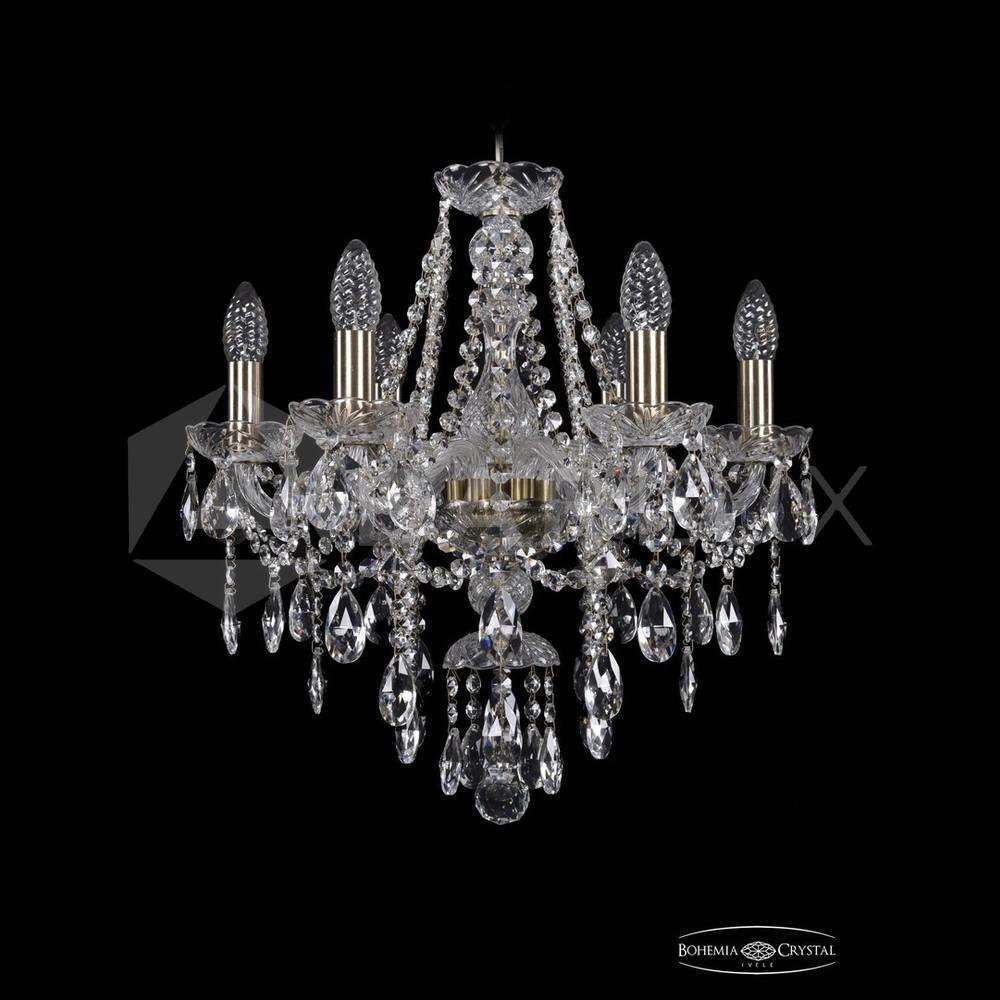 Люстра хрустальная 1415/6/165 Pa Bohemia Ivele Crystal