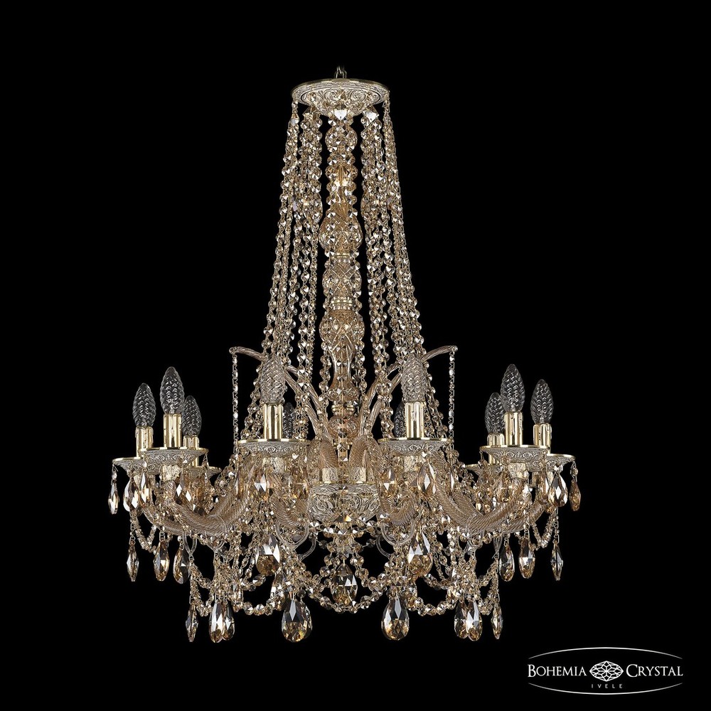 Люстра хрустальная 16111/10/240/h-80 GW M721 Bohemia Ivele Crystal