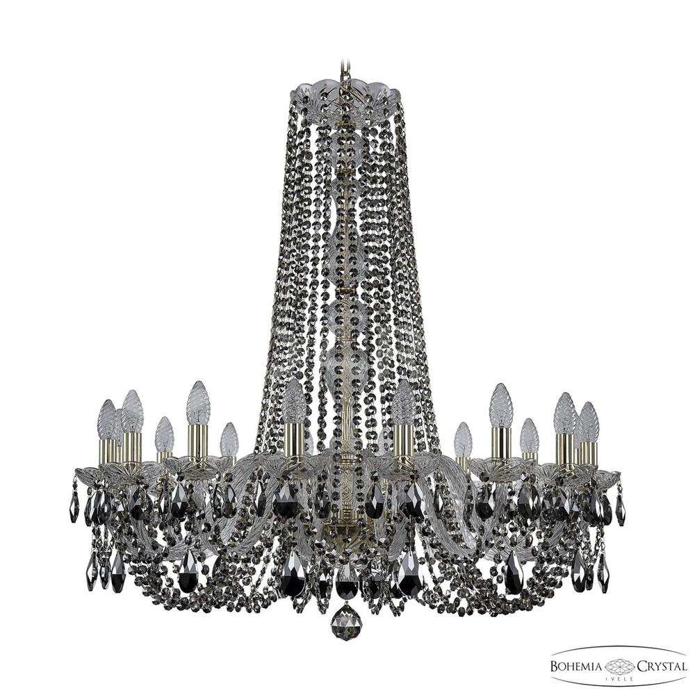 Люстра хрустальная 1402/16/300/h-90 G R781 Bohemia Ivele Crystal