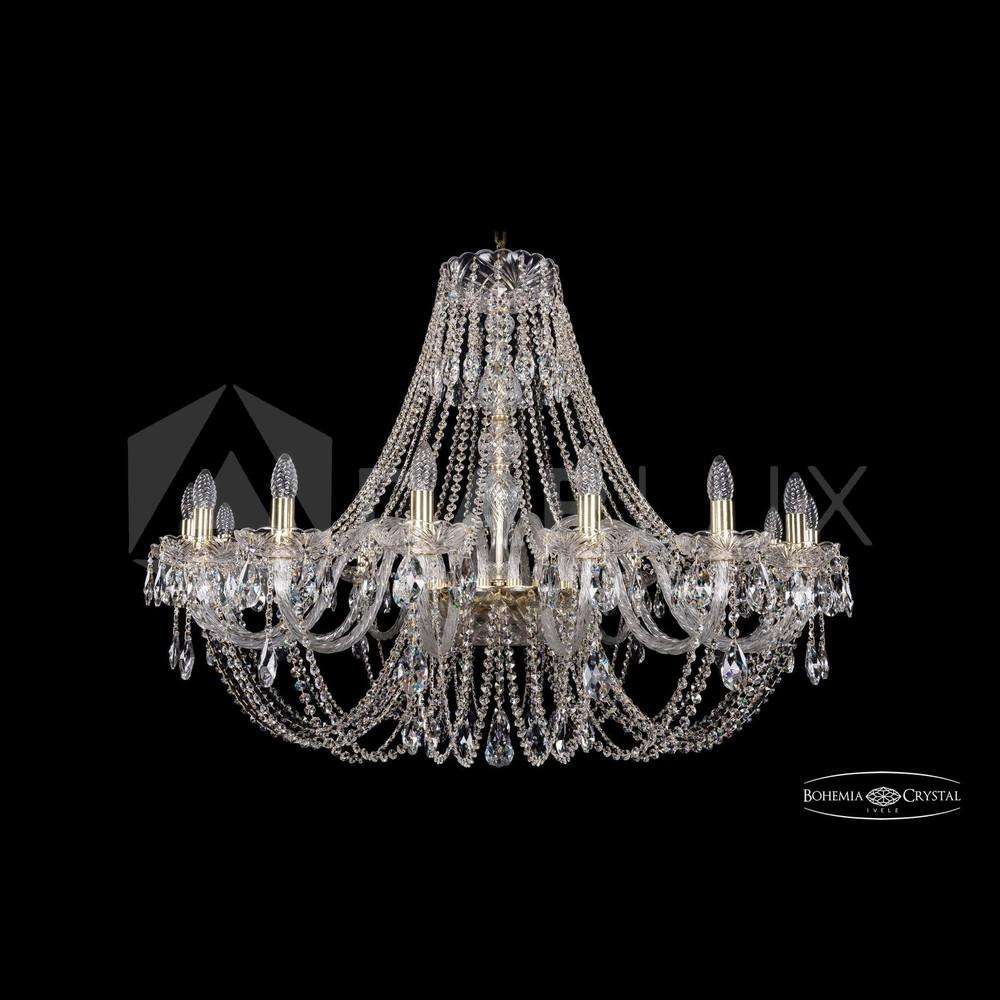 Люстра хрустальная 1406/16/400 G Bohemia Ivele Crystal
