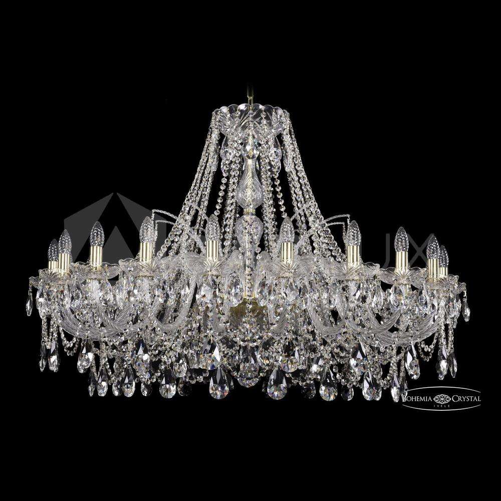 Люстра хрустальная 1411/20/400 G Bohemia Ivele Crystal