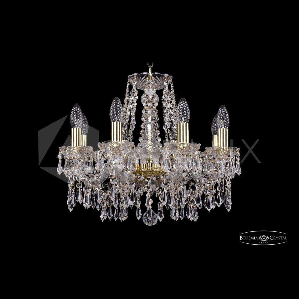 Люстра хрустальная 1403/8/160 G Bohemia Ivele Crystal