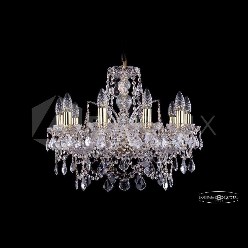 Люстра хрустальная 1411/10/195 G Leafs Bohemia Ivele Crystal
