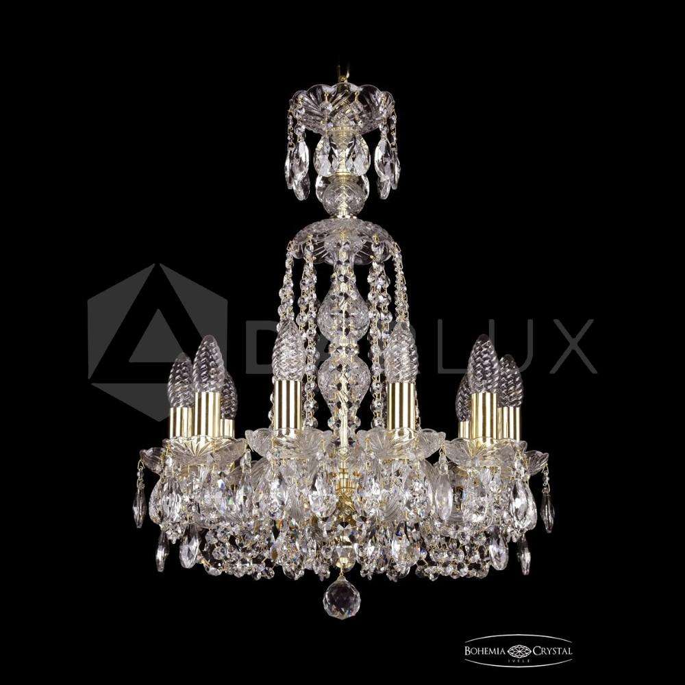 Люстра хрустальная 1402/10/141/XL-58 G Bohemia Ivele Crystal