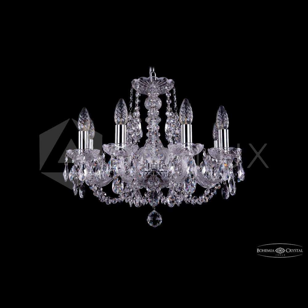 Люстра хрустальная 1406/8/160 Ni Bohemia Ivele Crystal