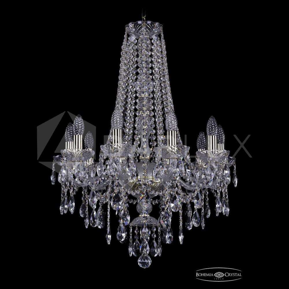 Люстра хрустальная 1415/10/200/h-75 G Bohemia Ivele Crystal