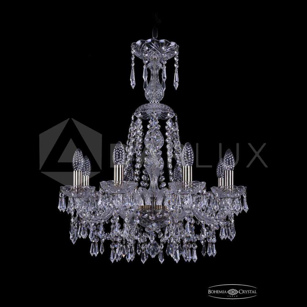 Люстра хрустальная 1403/8/195/XL-65 Pa Bohemia Ivele Crystal