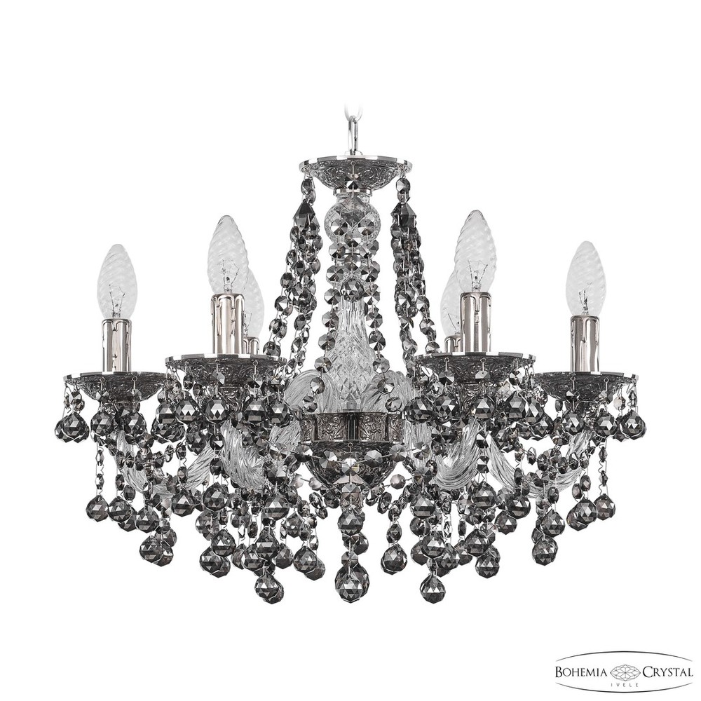 Люстра хрустальная 16109/6/165 Ni R781 Bohemia Ivele Crystal