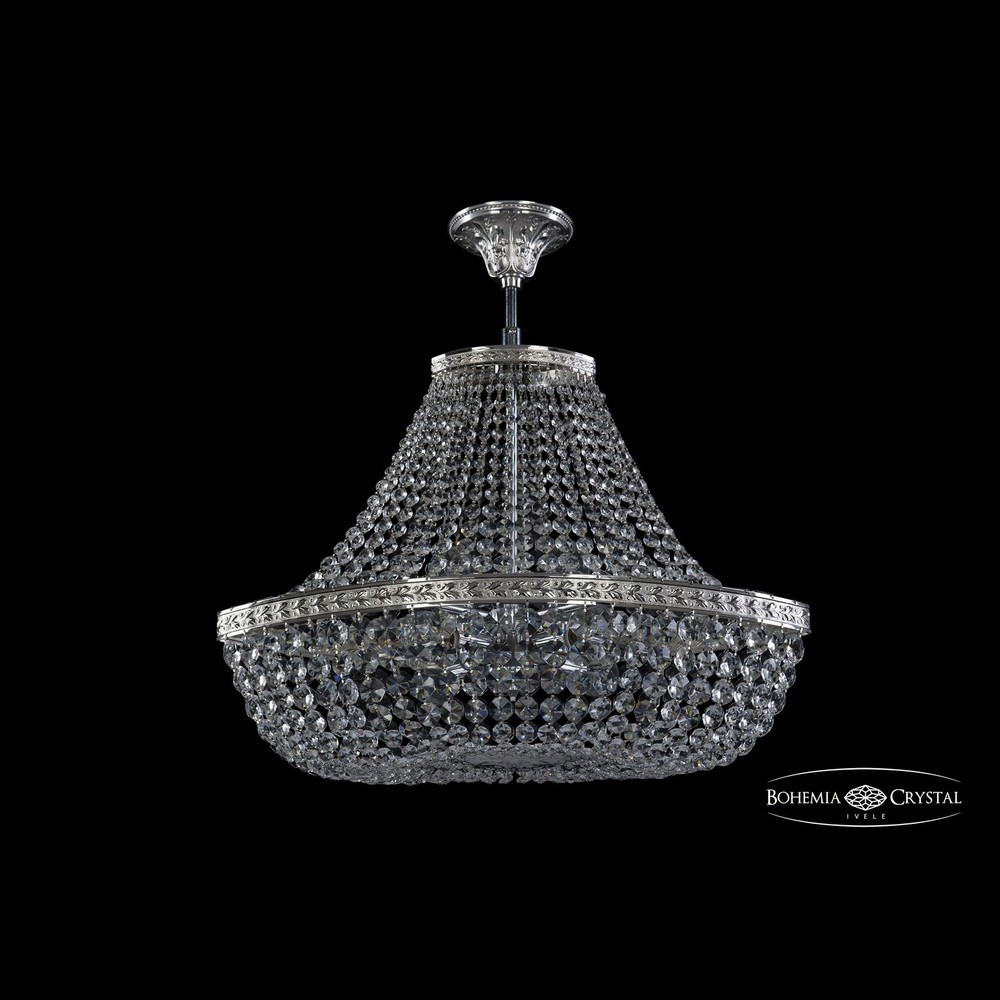 Люстра хрустальная 19113/H1/55IV Ni Bohemia Ivele Crystal