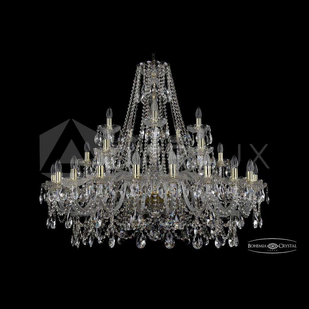 Люстра хрустальная 1411/20+5+5/360v G Bohemia Ivele Crystal