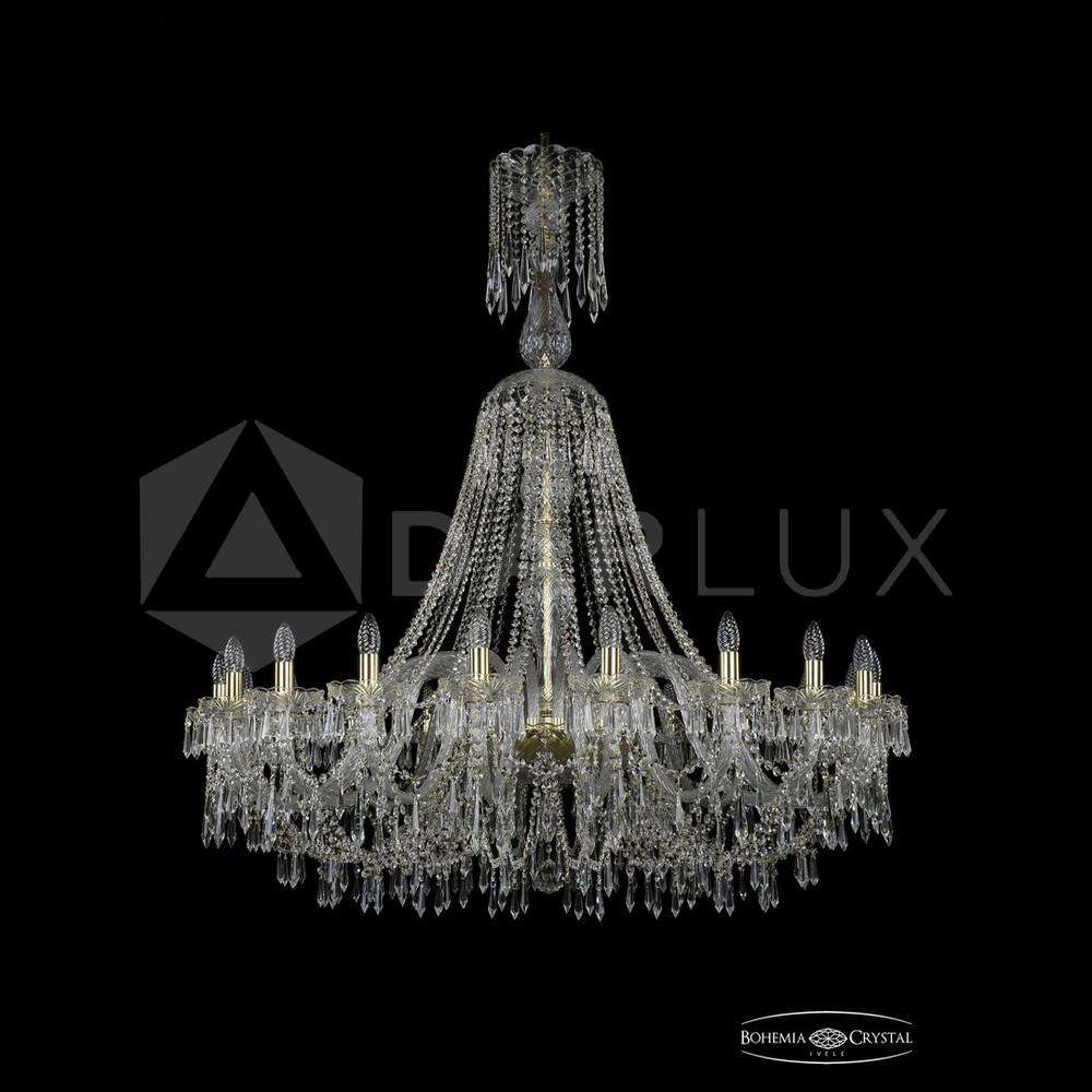 Люстра хрустальная 1403/20/460/XL-143 G Bohemia Ivele Crystal
