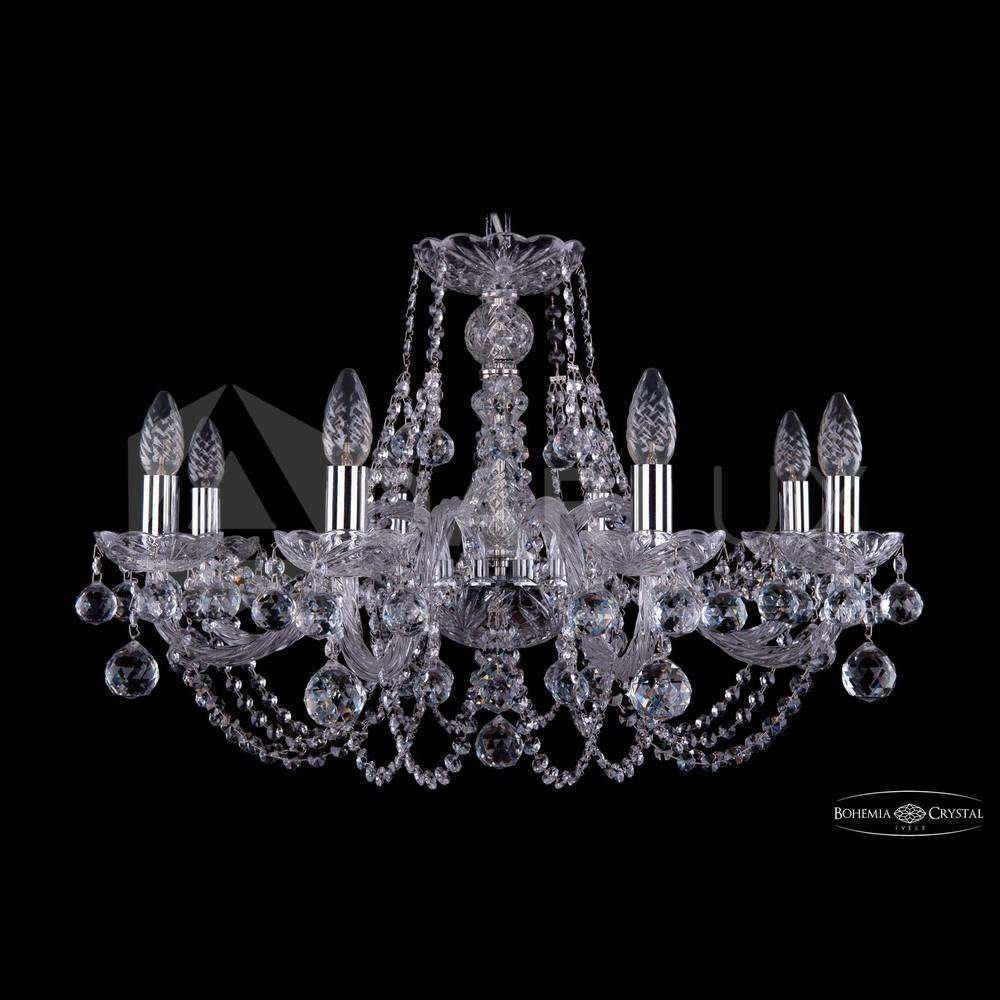 Люстра хрустальная 1406/8/240 Ni Balls Bohemia Ivele Crystal