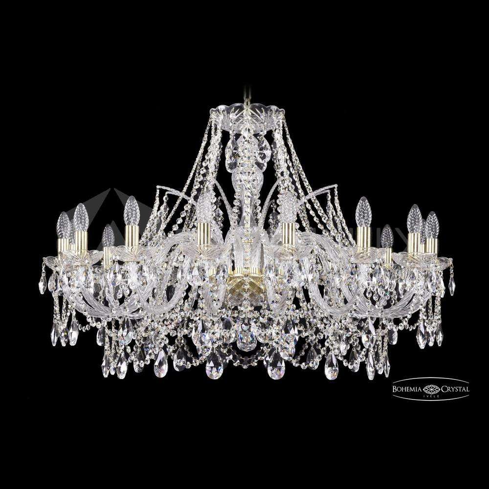 Люстра хрустальная 1411/16/360 G Bohemia Ivele Crystal
