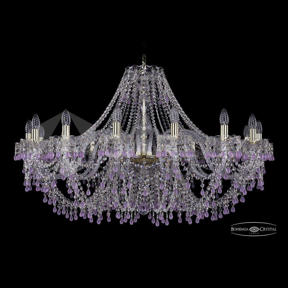Люстра хрустальная 1410/16/400 G V7010 Bohemia Ivele Crystal