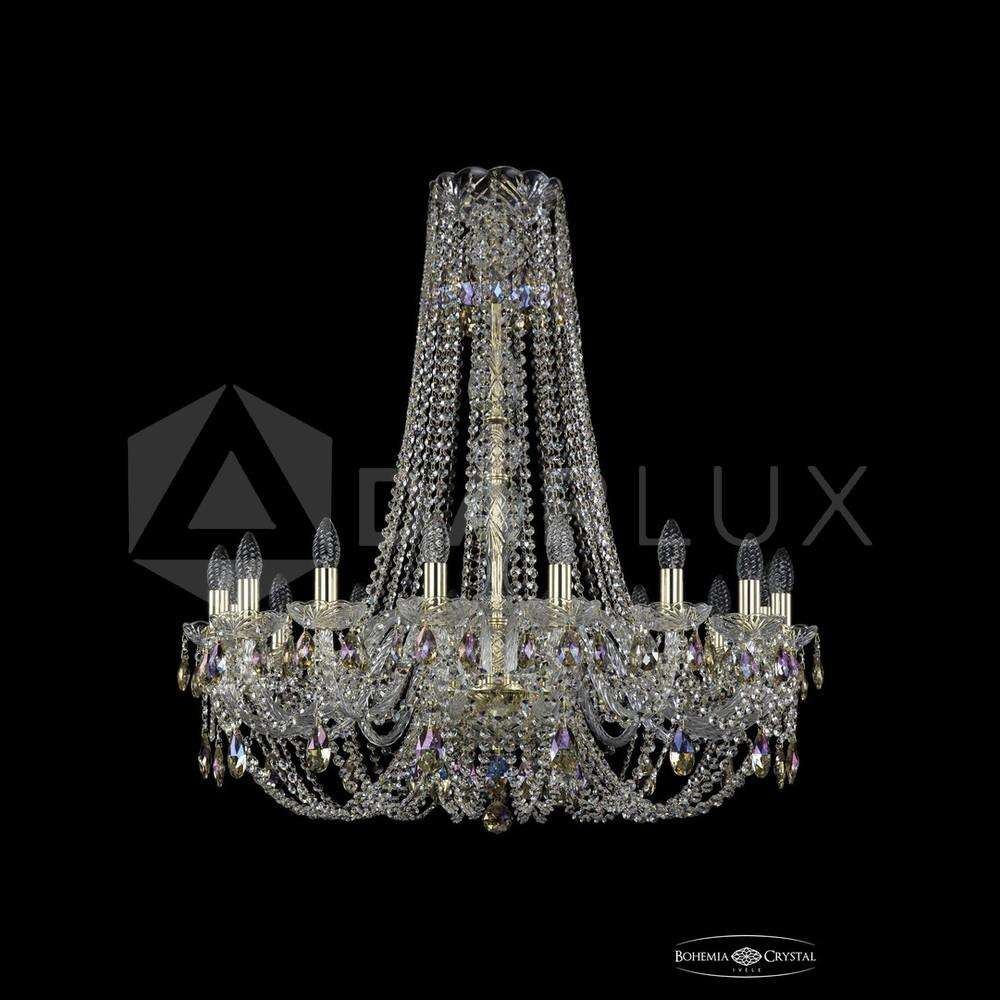 Люстра хрустальная 1406/16/300/h-89 G K801 Bohemia Ivele Crystal