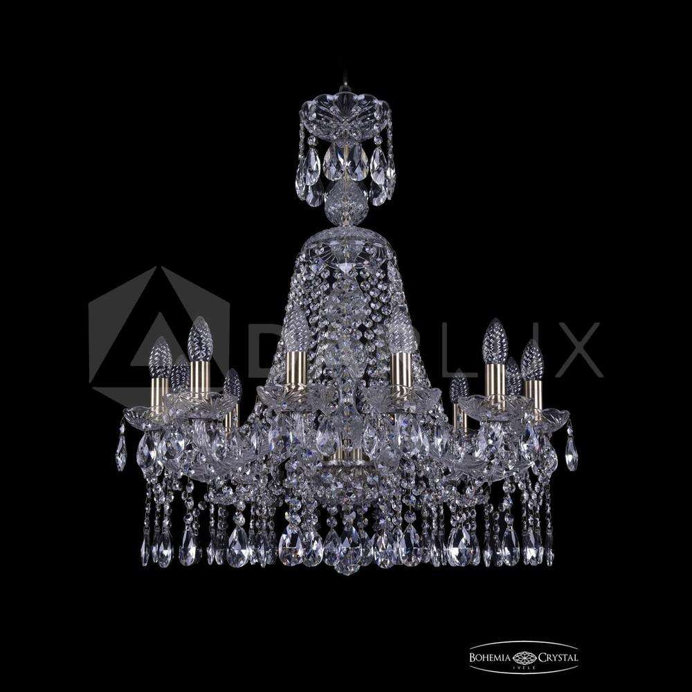 Люстра хрустальная 1413/12/220/XL-73 Pa Bohemia Ivele Crystal