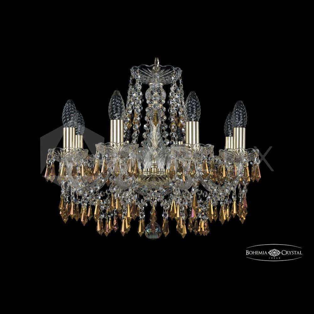 Люстра хрустальная 1403/8/160 G K777 Bohemia Ivele Crystal