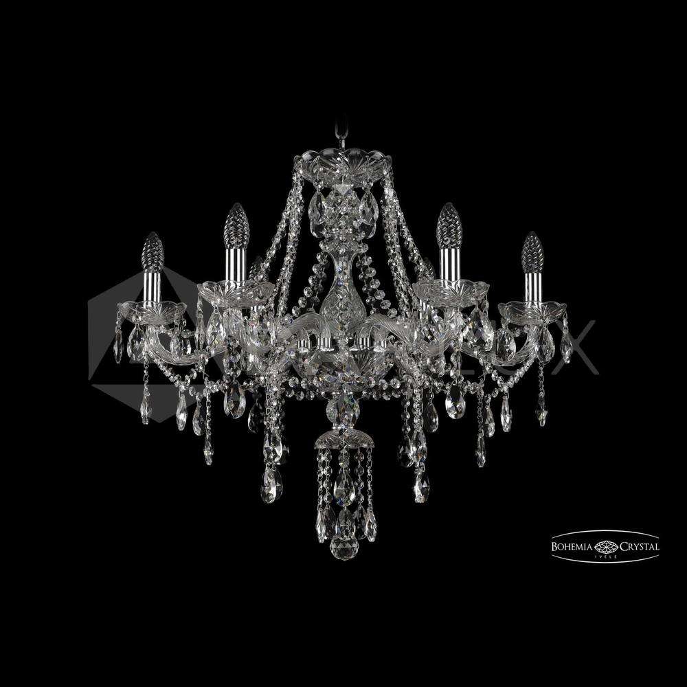 Люстра хрустальная 1415/6/220 Ni Bohemia Ivele Crystal