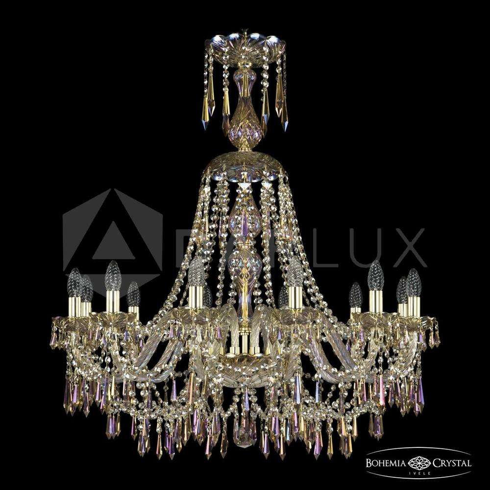 Люстра хрустальная 1403/12/300/XL-95 G M801 Bohemia Ivele Crystal