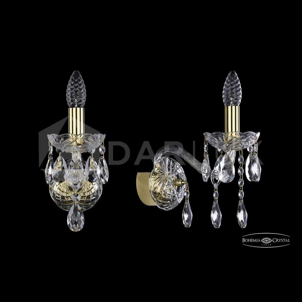 Бра хрустальные 1413B/1/165 G Bohemia Ivele Crystal