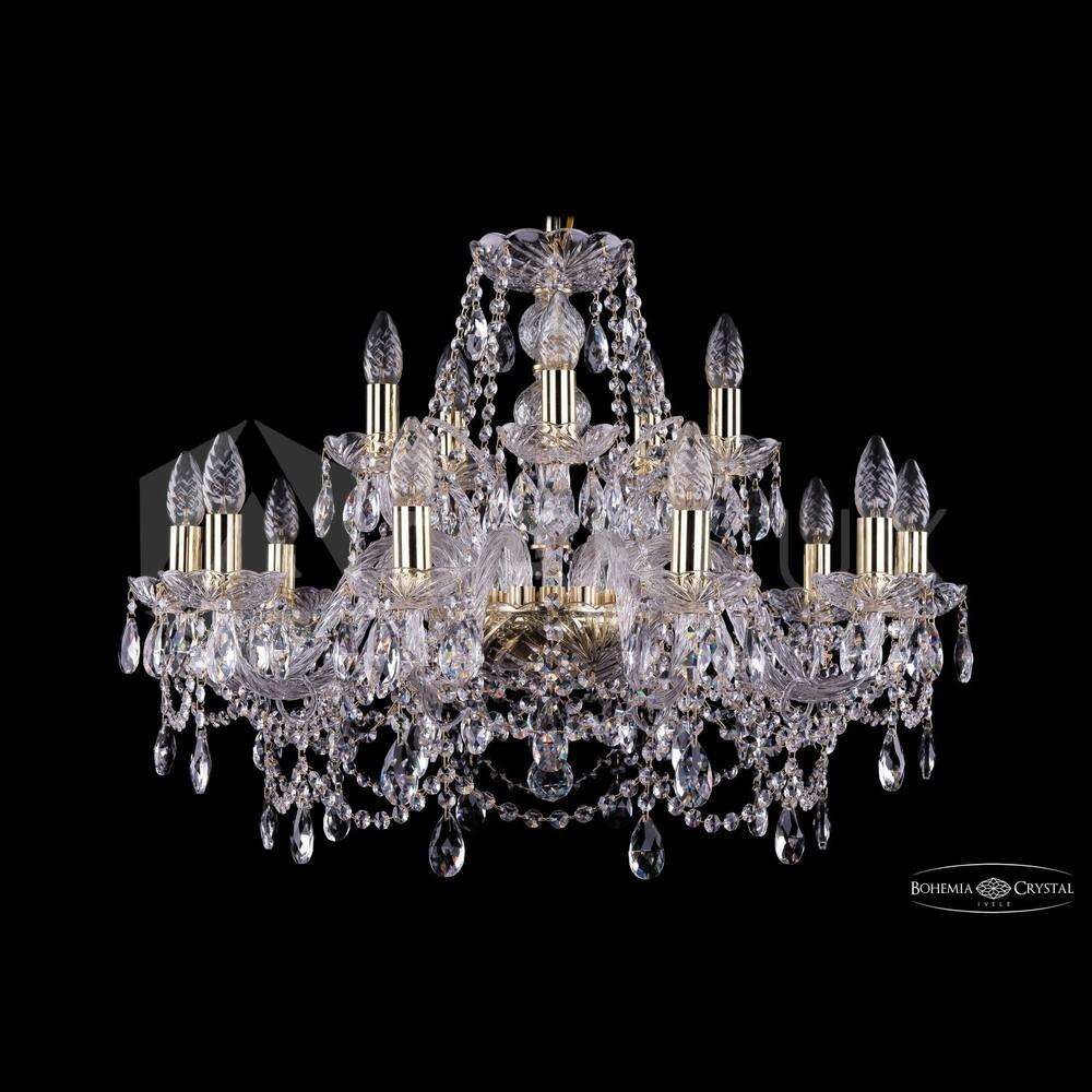Люстра хрустальная 1411/10+5/240v G Bohemia Ivele Crystal