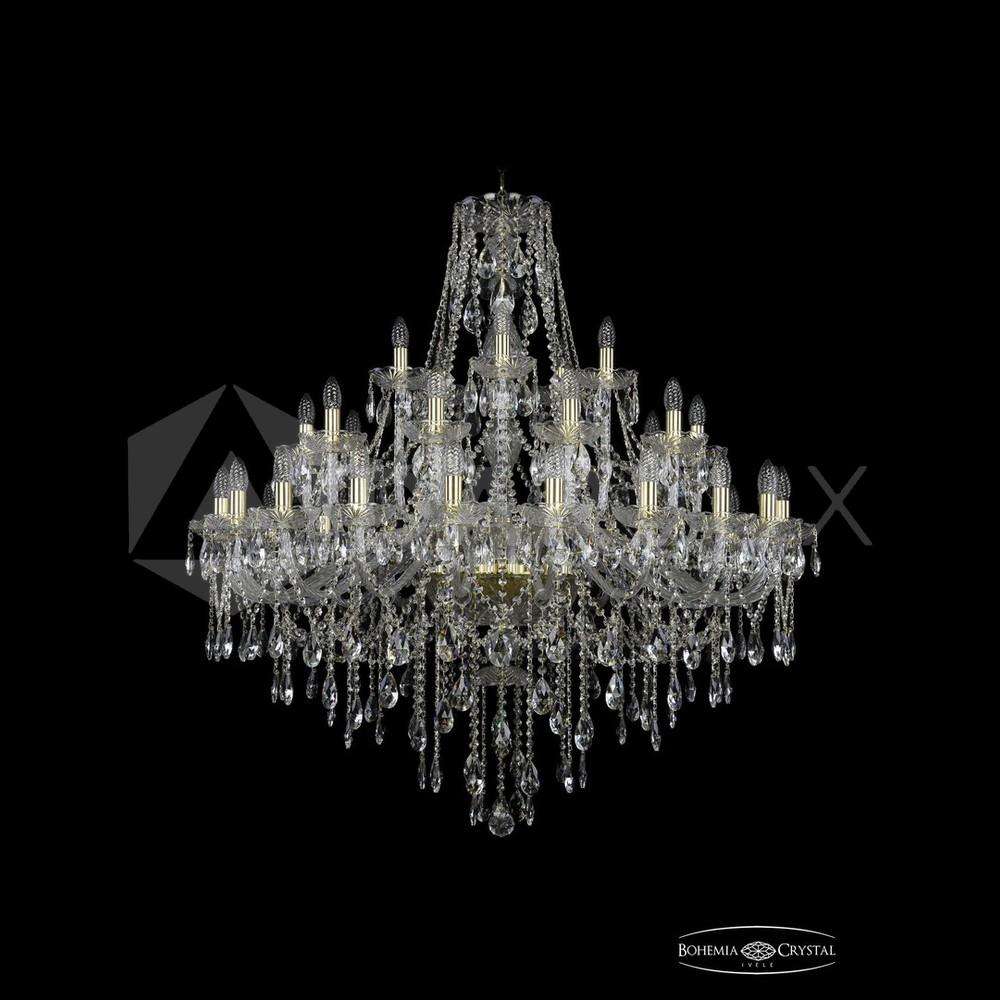 Люстра хрустальная 1415/20+10+5/400 G Bohemia Ivele Crystal