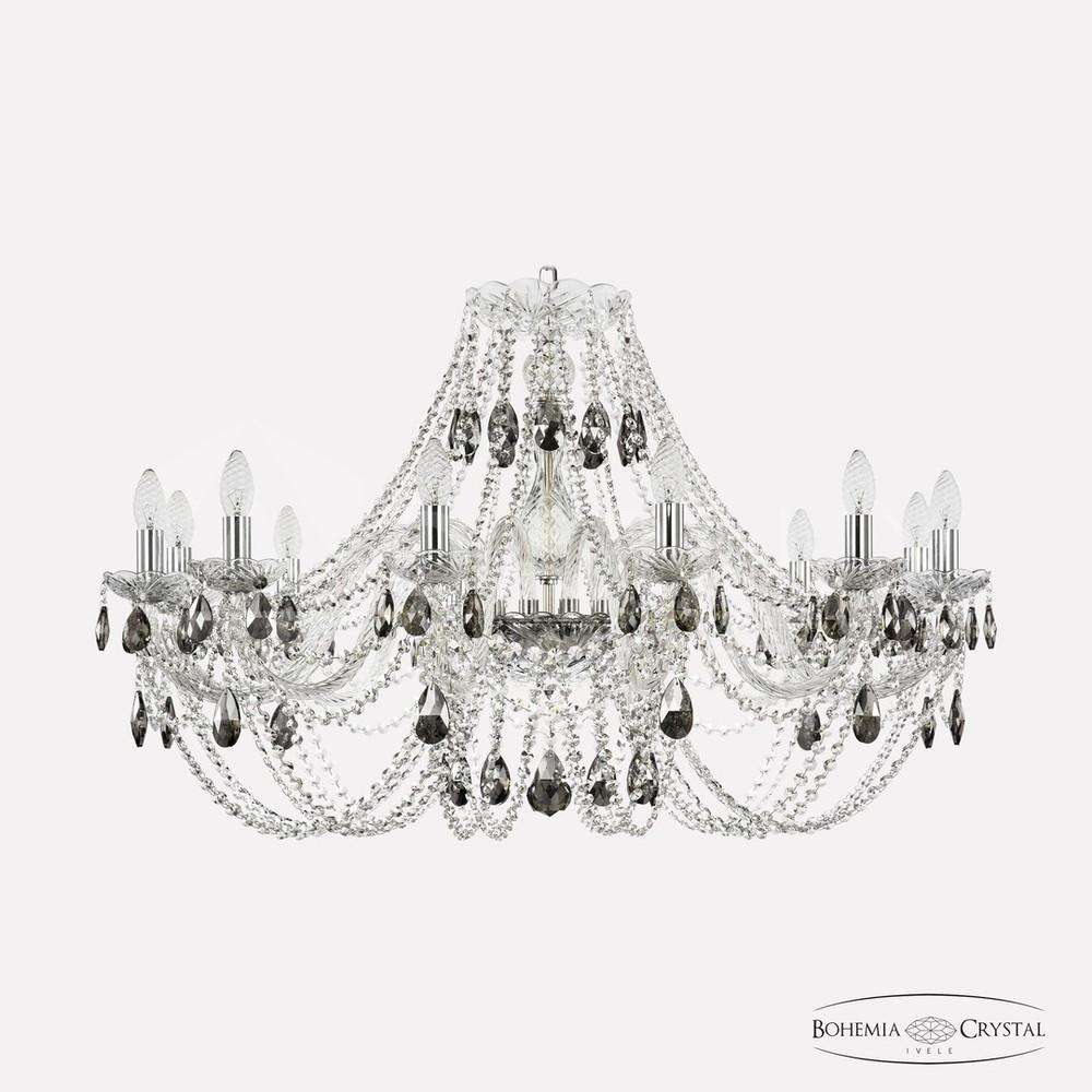 Люстра хрустальная 1406/12/360 Ni K731 Bohemia Ivele Crystal