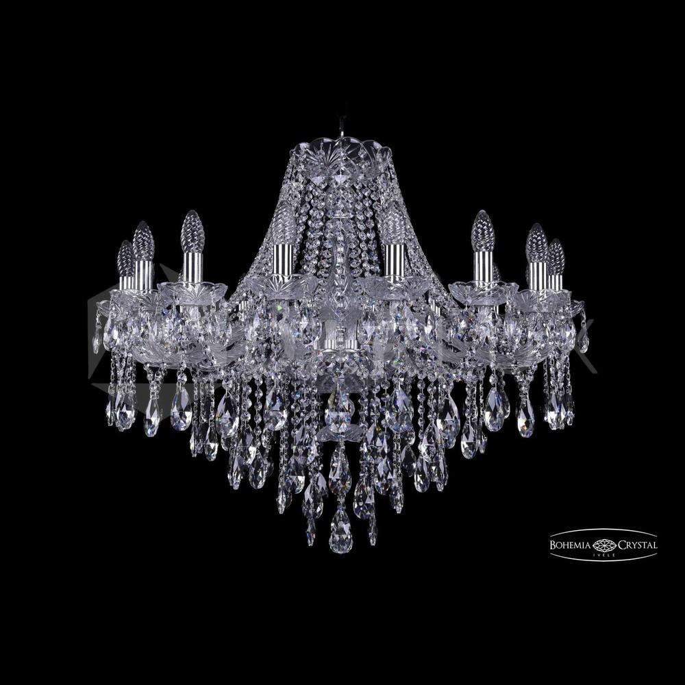 Люстра хрустальная 1415/16/300 Ni Bohemia Ivele Crystal