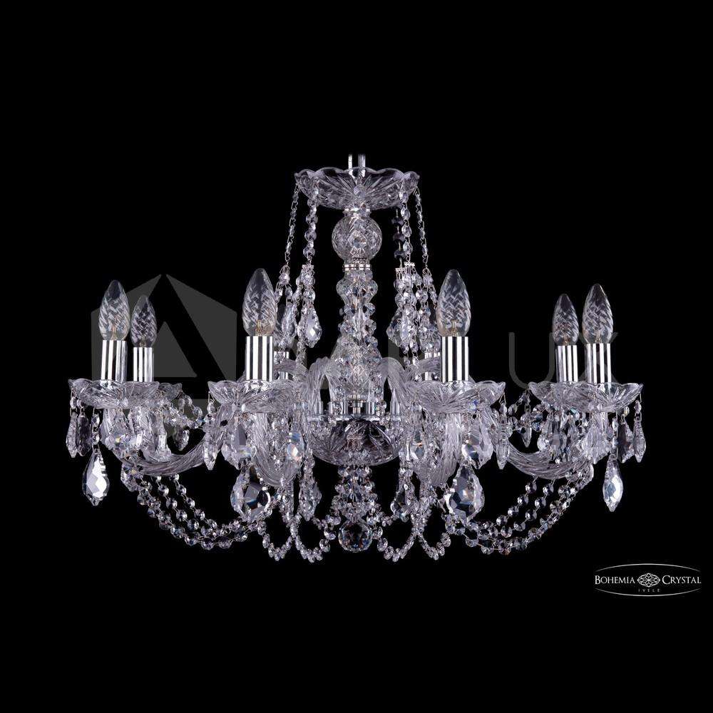 Люстра хрустальная 1406/8/240 Ni Leafs Bohemia Ivele Crystal
