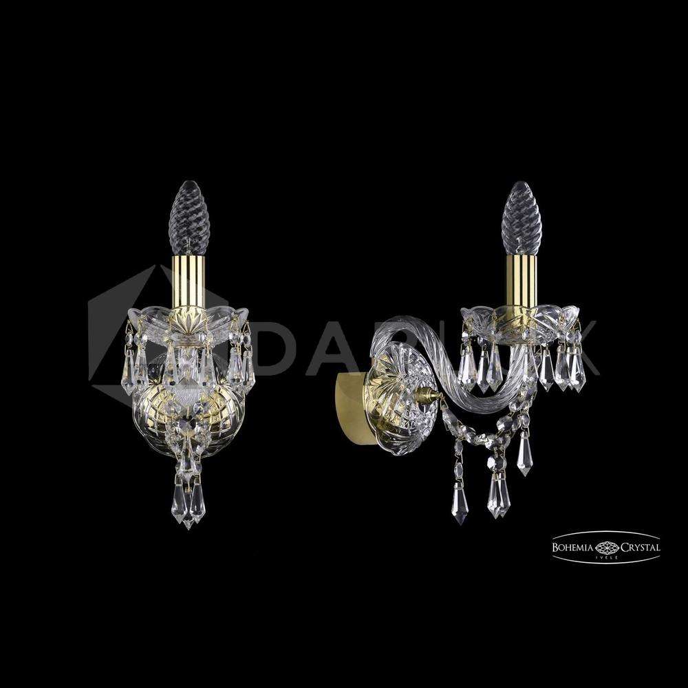 Бра хрустальные 1403B/1/141 G Bohemia Ivele Crystal