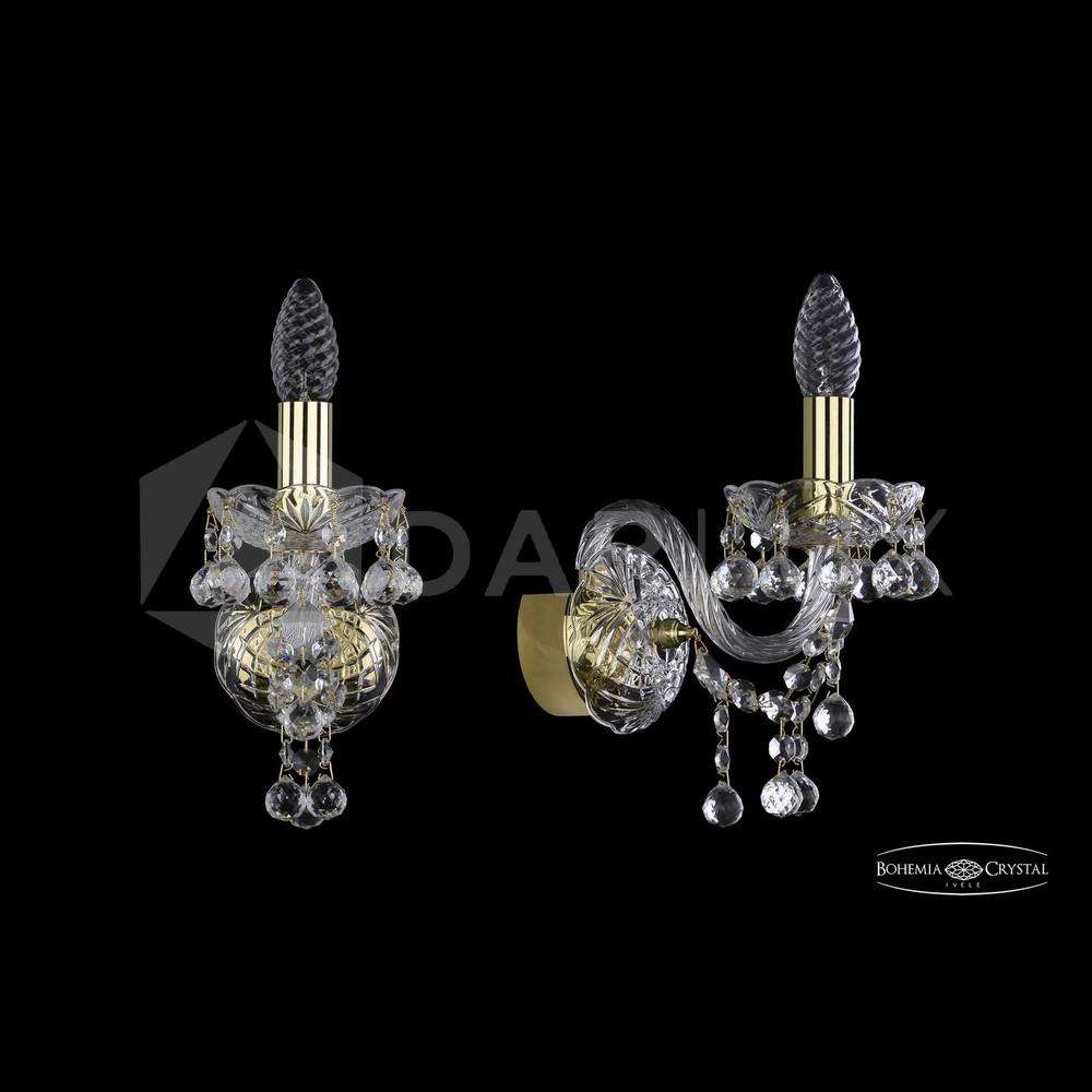 Бра хрустальные 1409B/1/141 G Bohemia Ivele Crystal