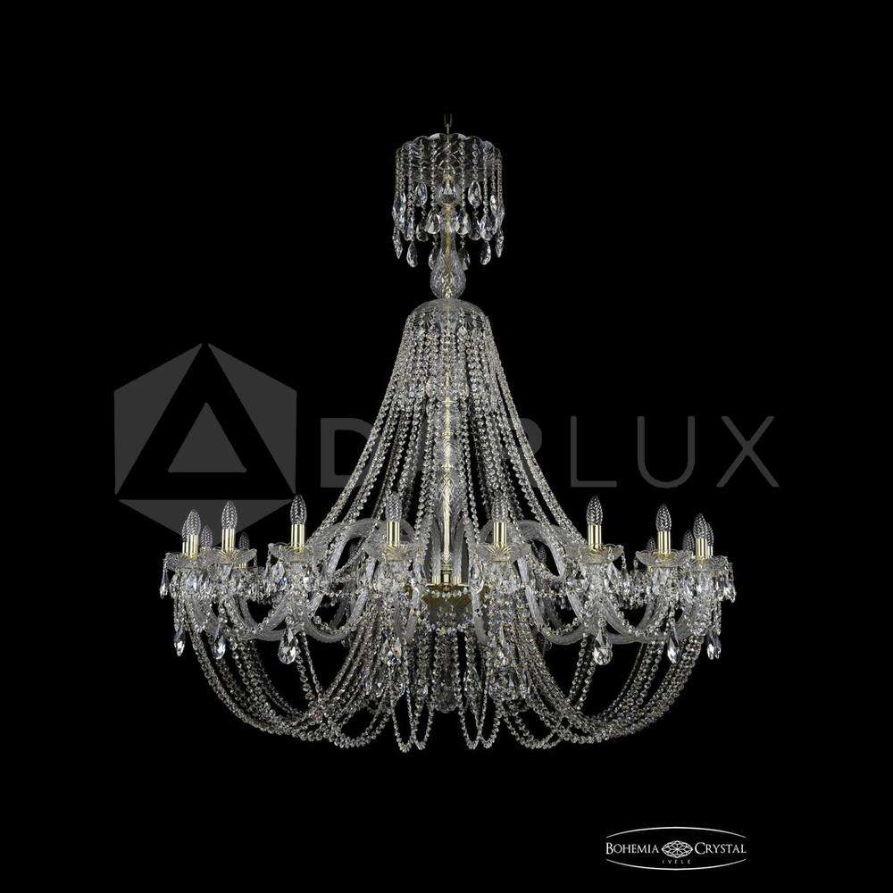 Люстра хрустальная 1406/20/530/XL-160 G Bohemia Ivele Crystal