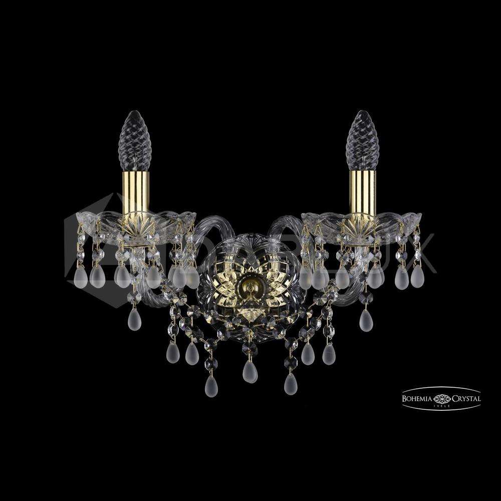 Бра хрустальные 1410B/2/160/XL G V0300 Bohemia Ivele Crystal