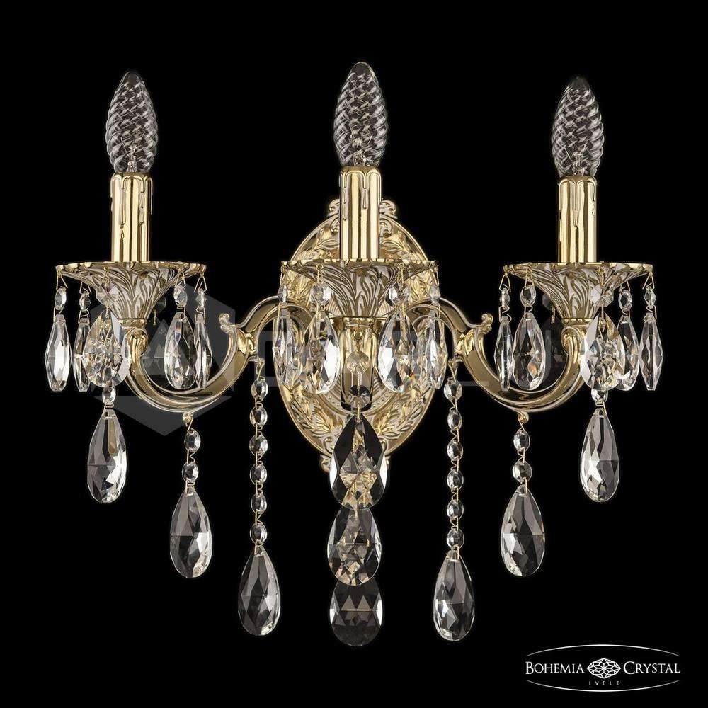 Бра бронзовые 7201B10/3/175 B GW Bohemia Ivele Crystal
