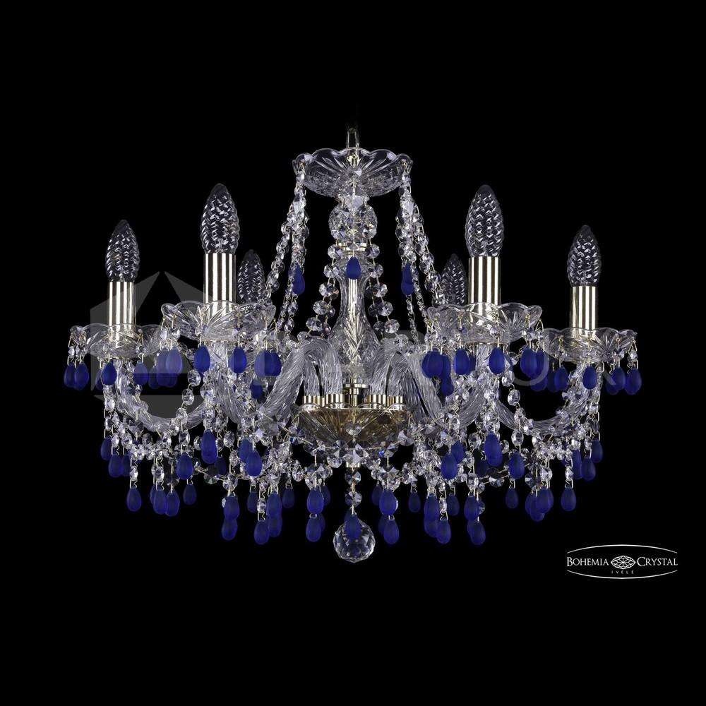 Люстра хрустальная 1410/6/195 G V3001 Bohemia Ivele Crystal