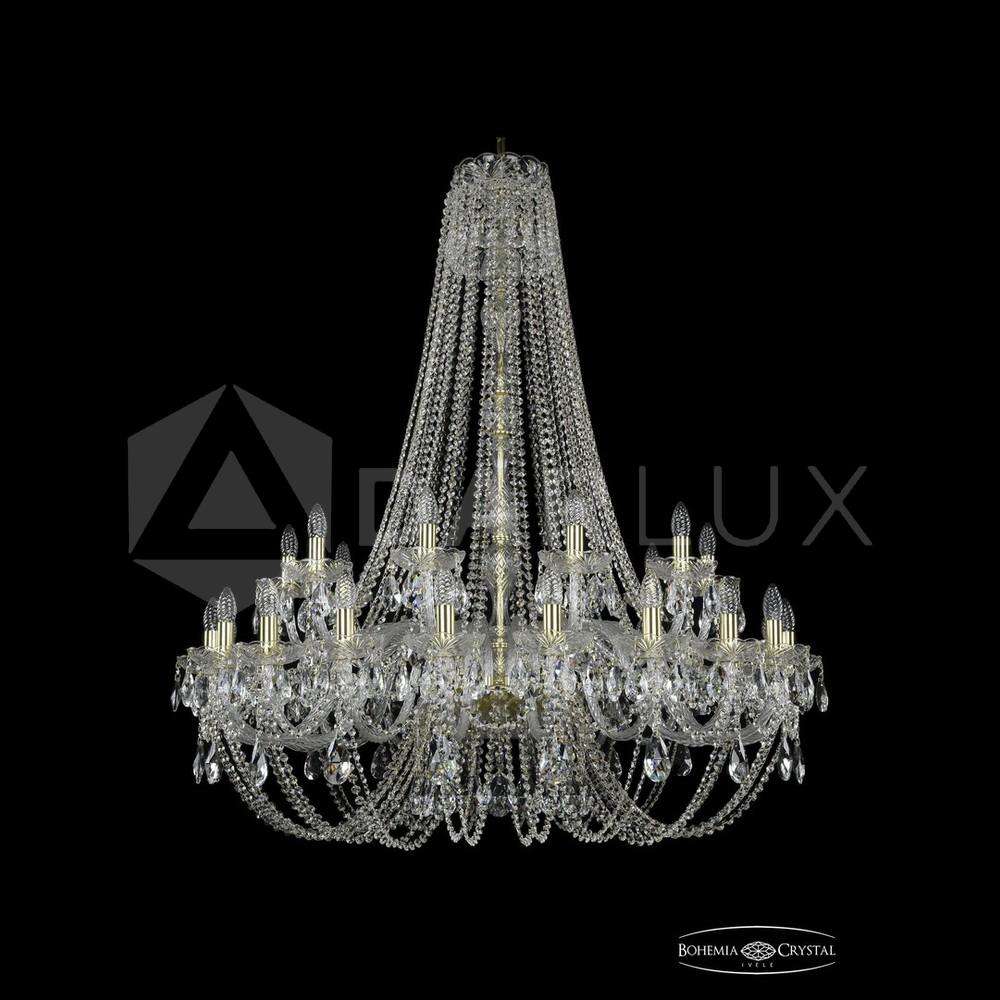 Люстра хрустальная 1406/20+10/400/h-130 G Bohemia Ivele Crystal